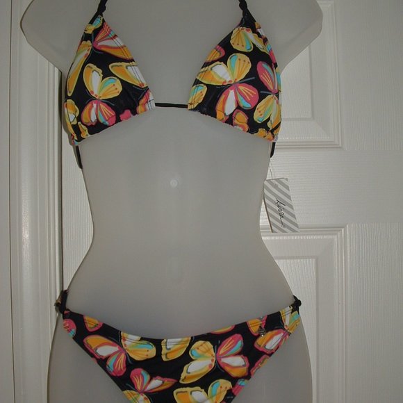 Kirra Swim Bikini Swimsuit Butterflies - Picture 4 of 11